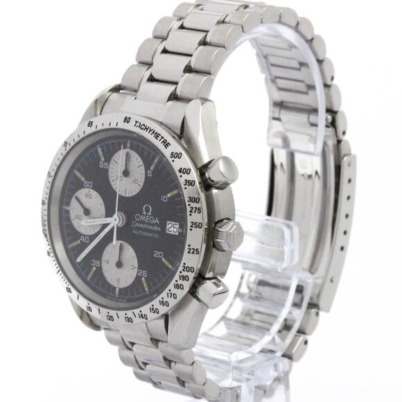 OMEGA Speedmaster Date Steel Automatic Mens Watch 3511.50 Polished - Picture 2 of 8